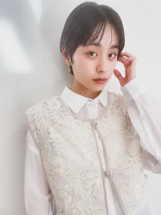 ショート カラー BASSA 下井草店のヘアスタイル