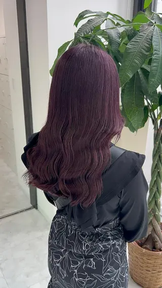 ロング カラー ヘアアレンジ ブリーチなしの達人 🌈KAITOのヘアスタイル