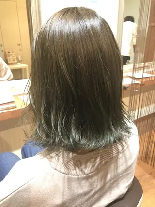 ミディアム ハイトーン得意😍 Lumiereのヘアスタイル