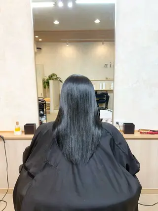 ロング カラー Nanami． 七海のヘアスタイル