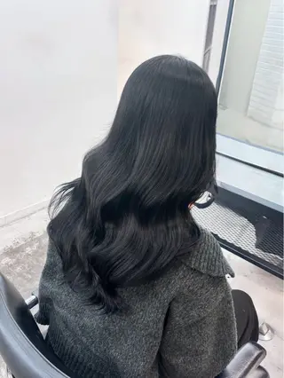 ロング カラー ヘアアレンジ 💟艶髪ワンカラー 💟/ミオのヘアスタイル