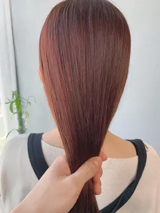 ロング カラー ボブパーマコテ巻き風 パーマNo1深江秀平のヘアスタイル