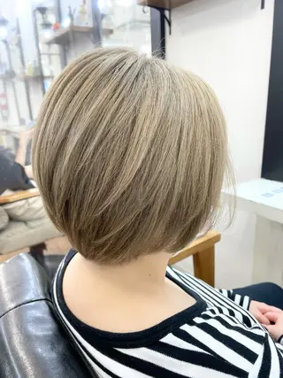 ショート 青木 優歩のヘアスタイル