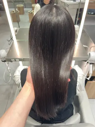 ロング 清水 翔太のヘアスタイル