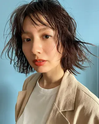 ミディアム カラー パーマ ヘアアレンジ トレンド眉🌈✨ arisaの眉毛・アイブロウイメージ