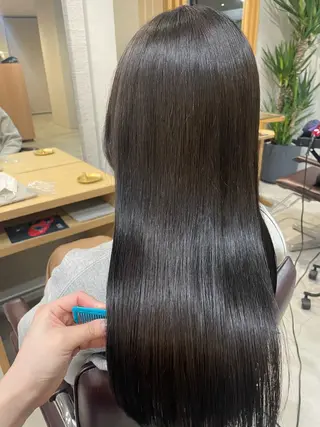 ロング ARCHE 心斎橋 常塚のヘアスタイル