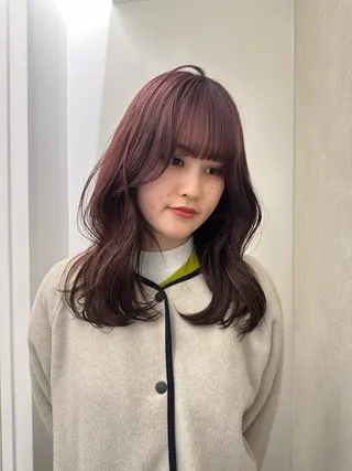 ロング カラー 韓国ヘアメンズ・レデ ィース特化ミクのヘアスタイル