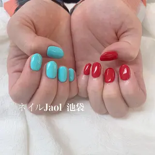ショート ネイルJaol 池袋のネイルデザイン