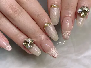 ネイル モチの良さ◉ フィルインネイル♡のネイルデザイン