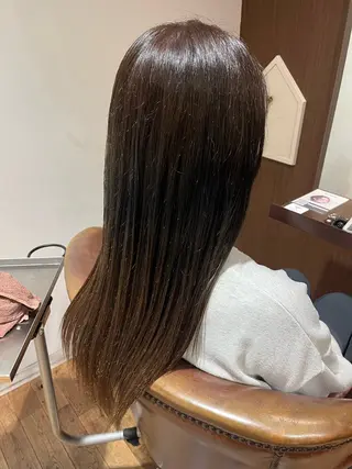 ロング VERDE西院 渋谷　友和のヘアスタイル