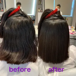 ミディアム パーマ Ｋ Ｋのヘアスタイル