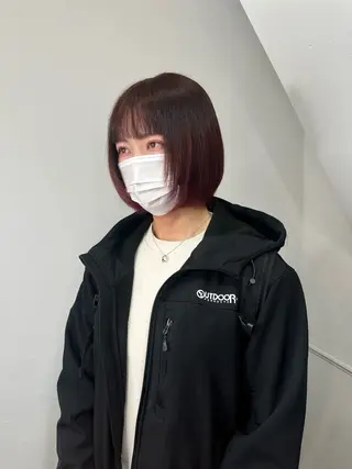 ショート 心斎橋 韓国レイヤ ー指名No.1renのヘアスタイル