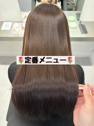 ロング 🫧縮毛矯正支持率 No.1 ほのか🫧のヘアスタイル