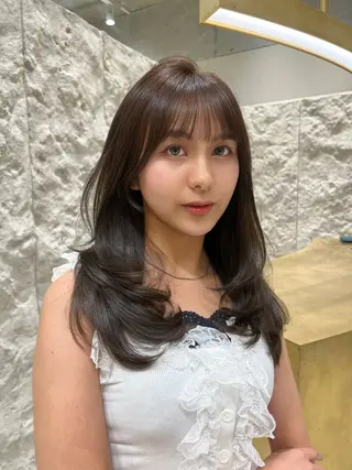 ロング 銀座マンツーマン/ 艶髪/佐藤カコのヘアスタイル