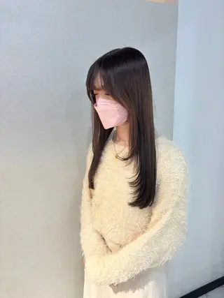ロング バッサリカット募集中 星川まお𝜗𝜚のヘアスタイル