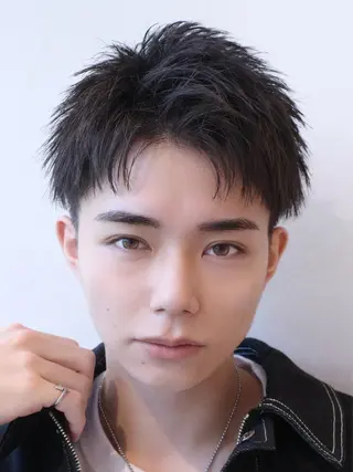メンズ kanon本厚木 シースルーマッシュのヘアスタイル