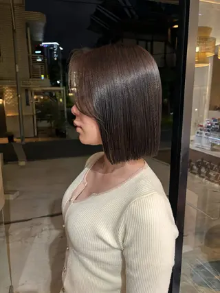 ショート カラー 似合わせボブ✨️ RIEのヘアスタイル