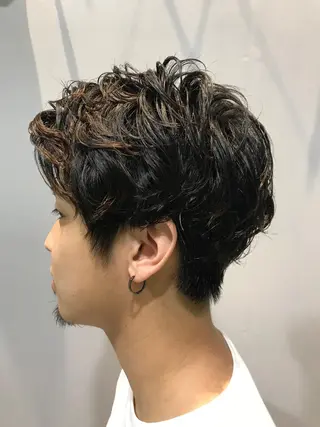 ショート メンズ 山下 亮輔のヘアスタイル