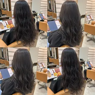 セミロング 松本 瑚心のヘアスタイル