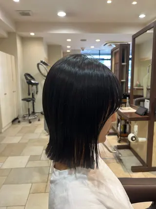 ミディアム 大人透明感艶カラー 寺田稜のヘアスタイル