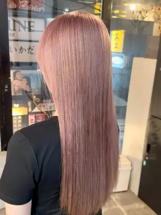 セミロング _WHITE本通店 喜多村天斗のヘアスタイル