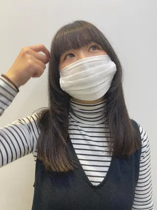 ミディアム 💫扱いやすい レイヤー/小林陸のヘアスタイル