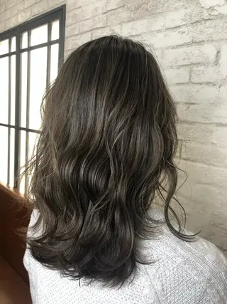 ロング カラー ️韓国ヘア/レイヤー カット❤️Yūkaのヘアスタイル