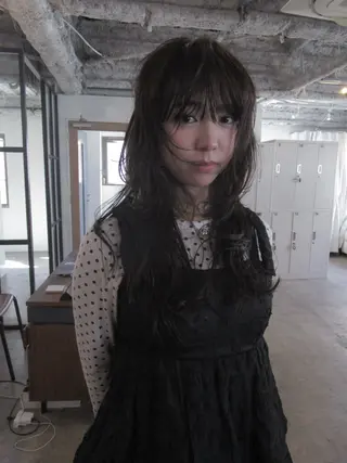 ロング パーマ yu maのヘアスタイル