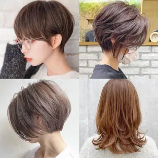 ショート Takahashi Yuriのヘアスタイル