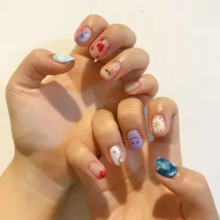 ネイル emunail あやかのネイルデザイン