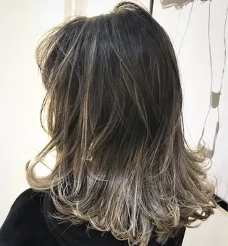 ミディアム カラー 髪質改善サロン ARCHE野瀬冬馬のヘアスタイル