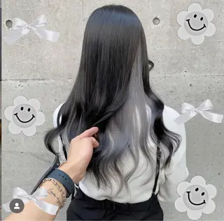 カラー 色落ちまで可愛い🧚 心斎橋hikaruのヘアスタイル
