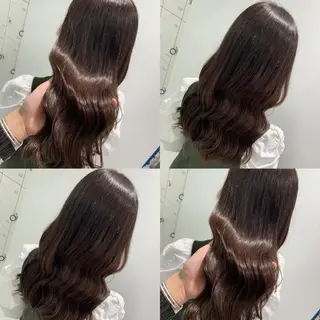 ミディアム 🪞透明感カラー🫧 縮毛矯正🥇かずきのヘアスタイル