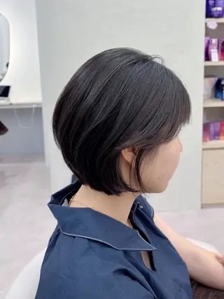 ショート まあるいショートボブ 🐥廣瀬そらのヘアスタイル