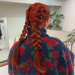 ロング カラー 🪅ブリーチカラー 🪅琉羽Ruuのヘアスタイル