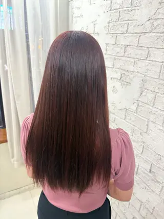 ロング カラー 艶カラー/縮毛矯正 🩶Kai🐏のヘアスタイル