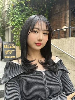 ミディアム カラー 💎透明感カラー特化 💎TAISEIのヘアスタイル