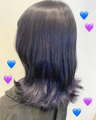 ミディアム カラー 新宿駅近♡個室 ♡関口三都季🌜のヘアスタイル