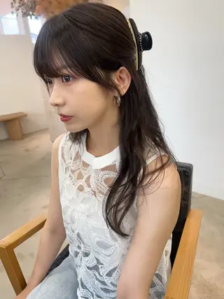 ロング vince. moekoのヘアスタイル