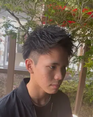 メンズ 濱田 美花のヘアスタイル