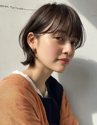 ミディアム デザインカラー✨ 透明感カラー菊地真保のヘアスタイル