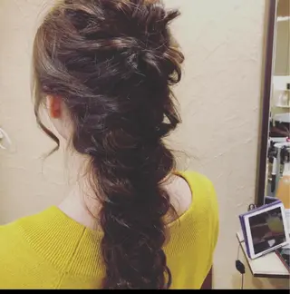 ロング 北崎  えりのヘアスタイル