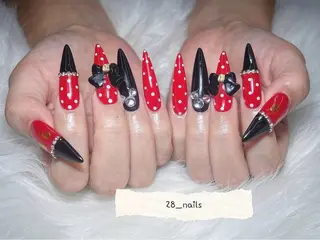 ロング 28nails .thaoのネイルデザイン