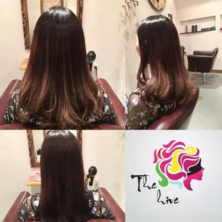 ロング カラー Hair salon The  hiveのヘアスタイル