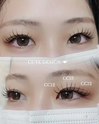 マツエク・マツパ THE CHIC Fumiのマツエク・マツパデザイン