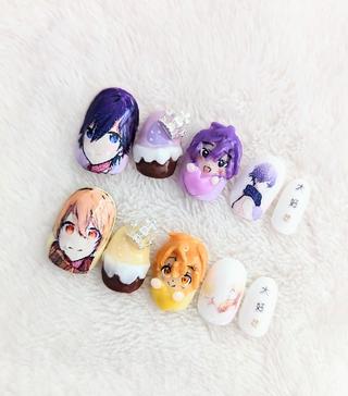 ネイル 推しネイル | 　aycnailのネイルデザイン
