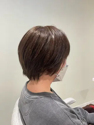 ショート ✨髪質改善/ボブ /⚡️雷賀⚡️のヘアスタイル