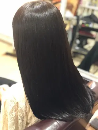 ロング 縮毛矯正の達人 ☆ 松本のヘアスタイル