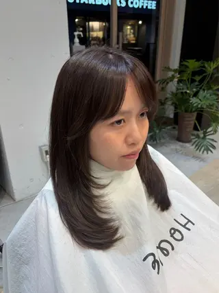 ロング カラー 似合わせレイヤー/ カトウユウカのヘアスタイル