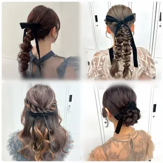 ロング ヘアアレンジ エクステ|カラー| Futaba🎀♡のヘアスタイル
